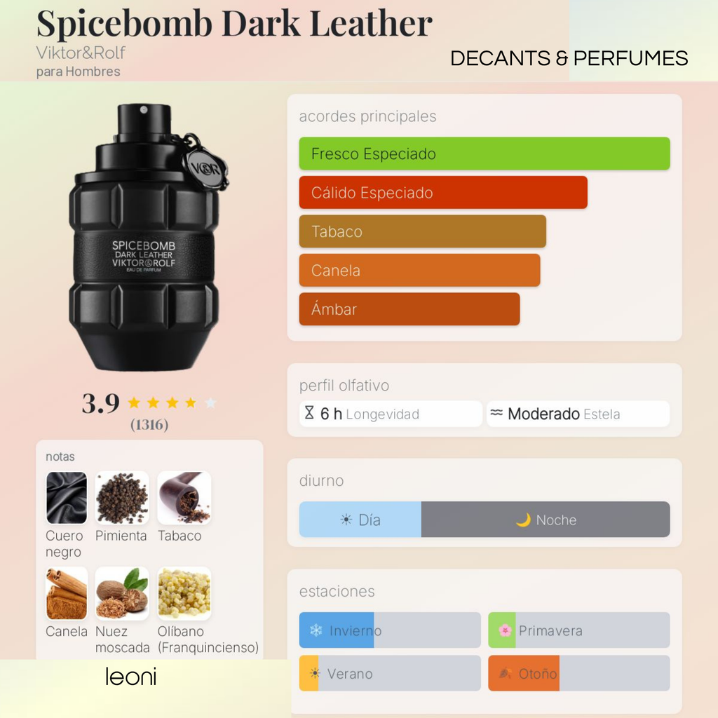 Spicebomb Dark Leather